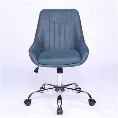 Silla decorativa ergonómica giratoria